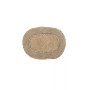 Double Ruffle Bath Rug 17" x 24"