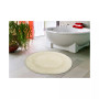 Crochet Lace Border 36" Reversible Cotton Round Bath Rug