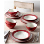 Colorwave Coupe 12-Piece Dinnerware Set, Service for 4, Created for Macy's