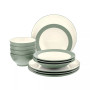 Colorwave Coupe 12-Piece Dinnerware Set, Service for 4, Created for Macy's