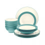 Colorwave Coupe 12-Piece Dinnerware Set, Service for 4, Created for Macy's