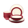 Colorwave Coupe 12-Piece Dinnerware Set, Service for 4, Created for Macy's
