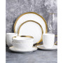 Florian 16 Pieces Dinnerware Set, Service For 4