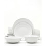 White Essential 16 Piece Dinnerware Set