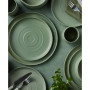 Shosai Stoneware 16 Pieces Dinnerware Set, Service for 4