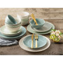 Siterra Mixed Speckled 16-Pc. Dinnerware Set