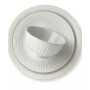 French Perle Groove Blue 12 Pc. Dinnerware Set, Service for 4, Created for Macy's