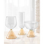 Venice 9 oz Flute Glasses, Set of 2