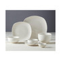 Inspiration by Denmark Soft Square 42 Pc. Dinnerware Set, Service for 6