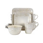 Lotus Square Dinnerware Set of 16 Pieces