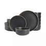 Zuma 18 Piece Dinnerware Set, Service for 6