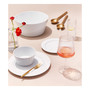 Fluted 12 Pc. Dinnerware Set, Service for 4, Created for Macy's