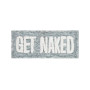 Get Naked Statement Bath Rug, 20" x 32"