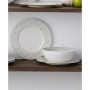 Hammock  Rim 12 Piece Dinnerware Set, Service for 4
