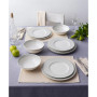 Hammock  Rim 12 Piece Dinnerware Set, Service for 4