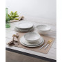 Hammock  Rim 12 Piece Dinnerware Set, Service for 4