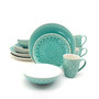 Peacock 16 Piece Dinnerware Set