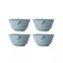 Trellis Coastal 16-PC Dinnerware set, Service for 4