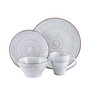 Malibu Sands 16 Piece Dinnerware Set in Shell