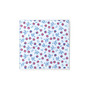 4 X 4" Cherries Galore Glass Coasters Set, 4 Piece