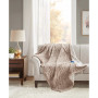 Electric Faux-Fur Throw, Created for Macy's