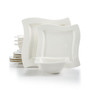 New Wave Collection 12-Pc. Dinnerware Set, Created for Macy's, Service for 4