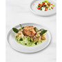Natural White 16-Pc Dinnerware Set, Service for 4