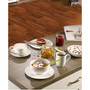 Dinnerware For Me Collection Porcelain 16 Dinnerware Set, Service for 4