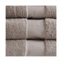 6 Piece Bath Towel Set /Taupe