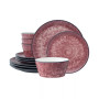 Colorkraft Essence 12 Piece Dinnerware Set, Service for 4