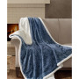 Elma Embossed Plush Throw, 60" x  70"
