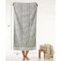 Distressed Leaves Turkish Cotton Bath Towel, 54" x 28"