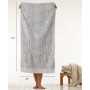 Distressed Leaves Turkish Cotton Bath Towel, 54" x 28"