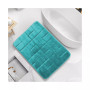 Ultra Soft Non-Slip Plush Memory Foam Bath Rug - Large 20"x32" - Tiled Design