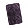 Ultra Soft Non-Slip Plush Memory Foam Bath Rug - Large 20"x32" - Tiled Design