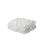 Ruched Reversible Faux-Fur Throw, 50" x  60"