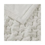 Ruched Reversible Faux-Fur Throw, 50" x  60"