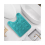 Ultra Soft Non-Slip Plush Memory Foam Bath Rug - Contour 24"x20" - Waffle Design