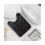 Ultra Soft Non-Slip Plush Memory Foam Bath Rug - Contour 24"x20" - Waffle Design