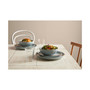 Soft Grey Intro Coupe 12-PC Dinnerware Set, Service for 4