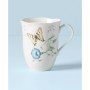 Butterfly Meadow 12 Oz. Floral Porcelain Mug