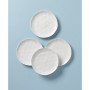 Bay Solid Colors 4 Piece Accent Plate Set, Service for 4