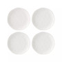 Bay Solid Colors 4 Piece Accent Plate Set, Service for 4