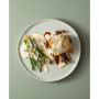 Cloud Terre No.3  Set/4 Dinner Plate,  10.6"