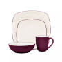 Colorwave Square 4 Piece Place Setting