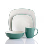 Colorwave Square 4 Piece Place Setting