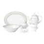 Atara Wavy 57-PC Dinnerware Set, Service for 8
