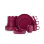 Cleo 16 Pieces Dinnerware Set, Service For 4