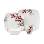 Kyoto Leaves Square 16-Pc. Set, Service for 4