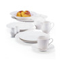 Dinnerware, Set of 4 Antique White Cereal Bowls